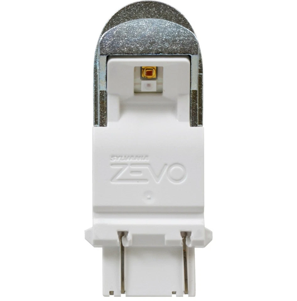 Sylvania ZEVO LED Light 3157 Red Two Bulbs Brake Stop Tail Replace Upgrade Fit - Image 4 of 4