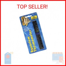 LLC 43330972: Liquid Crystal Aquarium Thermometer Vertical