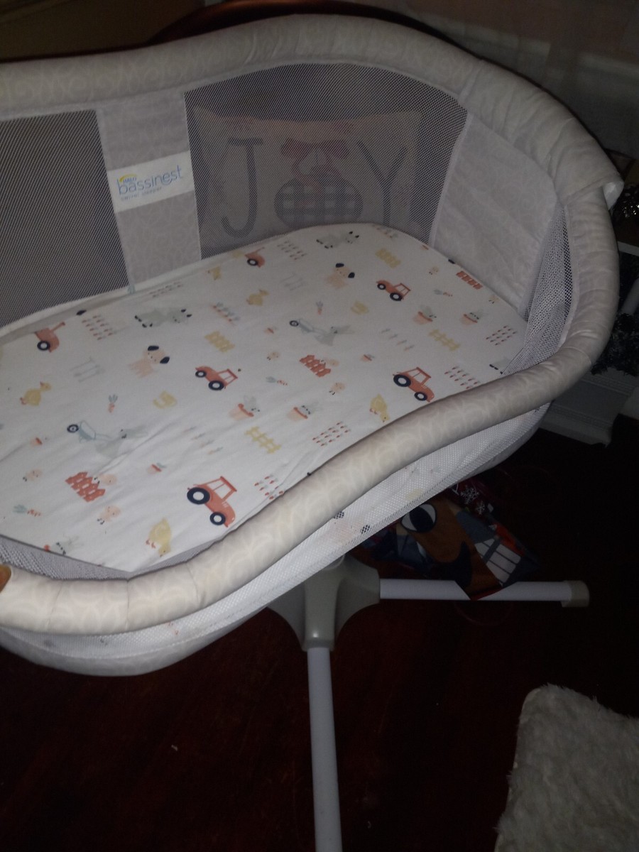 Halo BassiNest Swivel Sleeper Herringbone for sale online