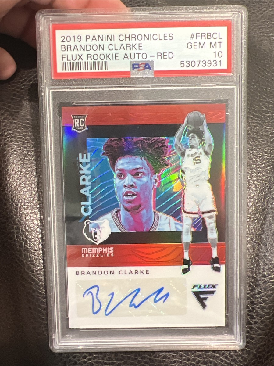 2019-20 Chronicles Brandon Clarke Flux Auto Autograph Rookie RC