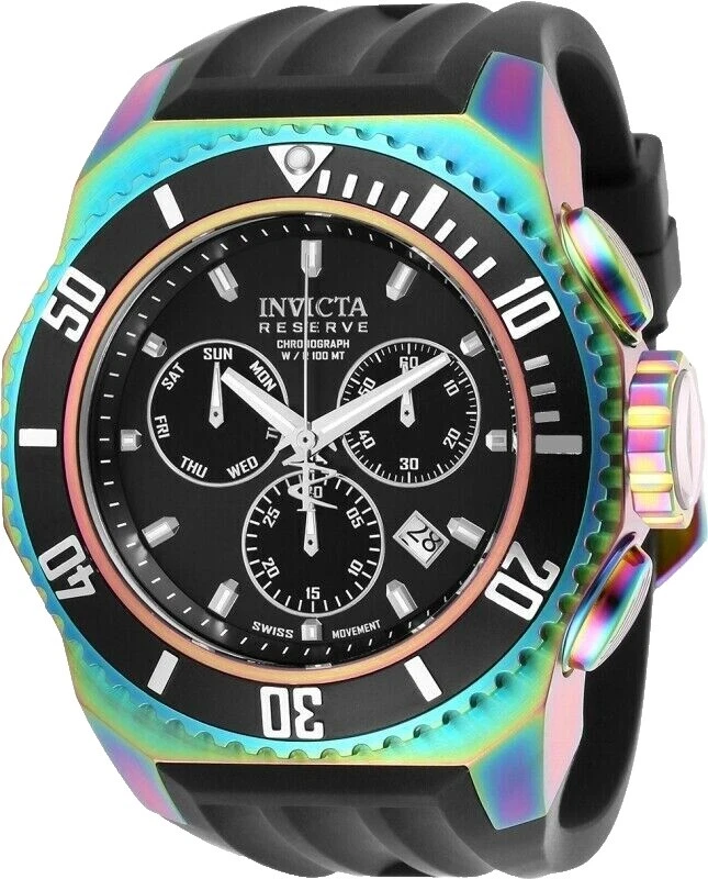 Invicta Russian Diver Silicone Band Wristwatches