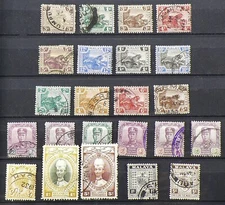Malaya Malay Kelantan Stamps Lot of 57 Used #20710