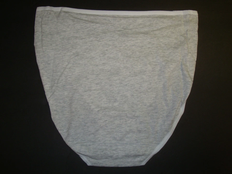 Panty Vanity Fair para mujer bellamente suave corte alto #13129 Mist Heather 7 nuevo sin etiquetas Foto 3 de 3