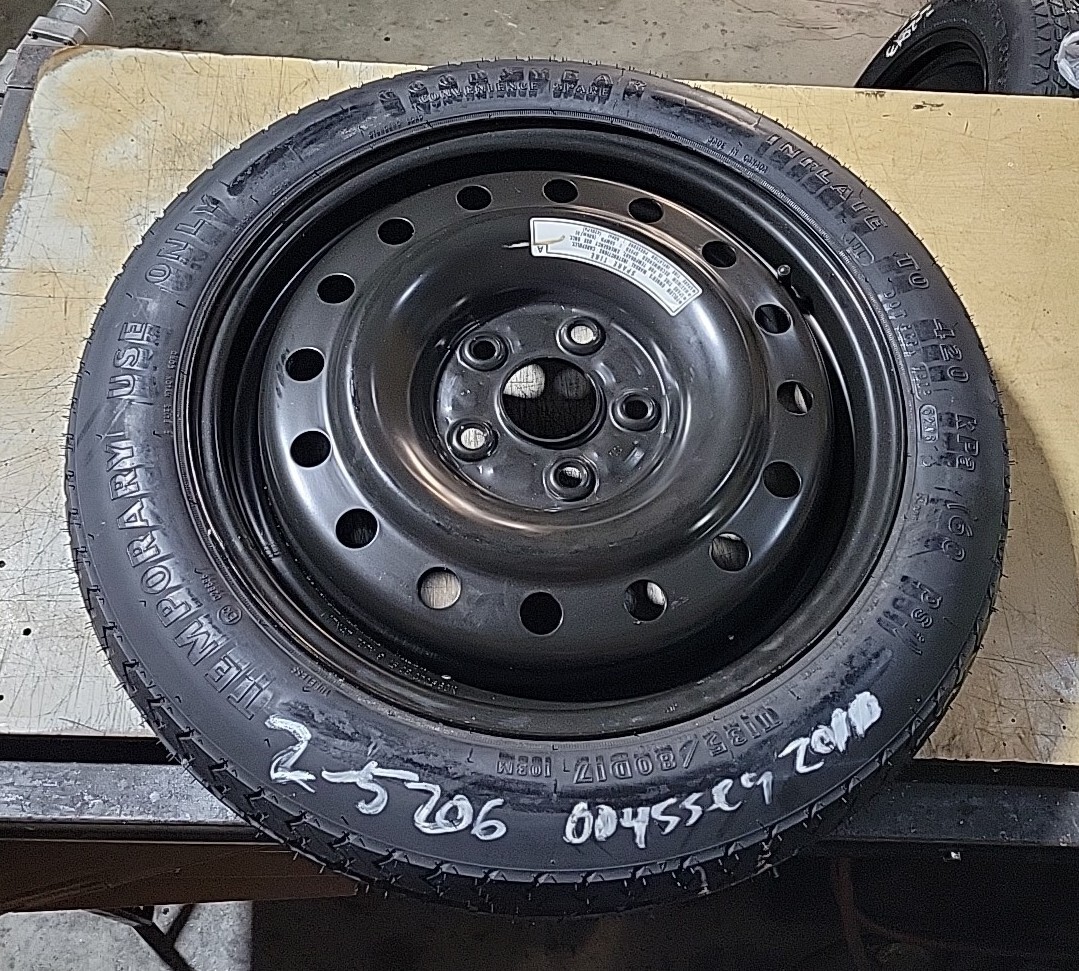 SPARE TIRE HONDA ODYSSEY 1121 WHEEL RIM TIRE DONUT 17" t135/80d17 eBay