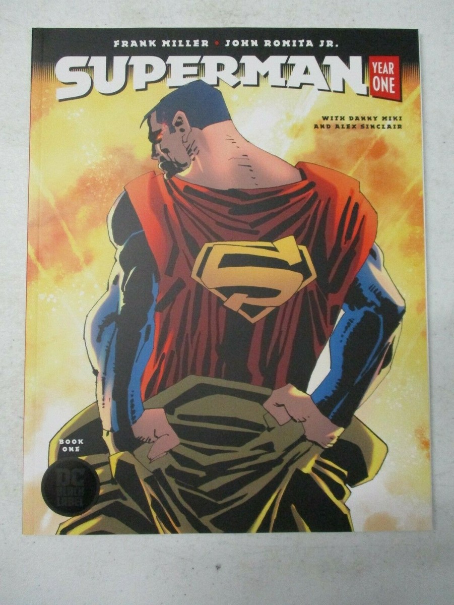 SUPERMAN YEAR ONE #1 VARIANT DC COMIC BLACK LABEL NM NEAR MINT 9.6