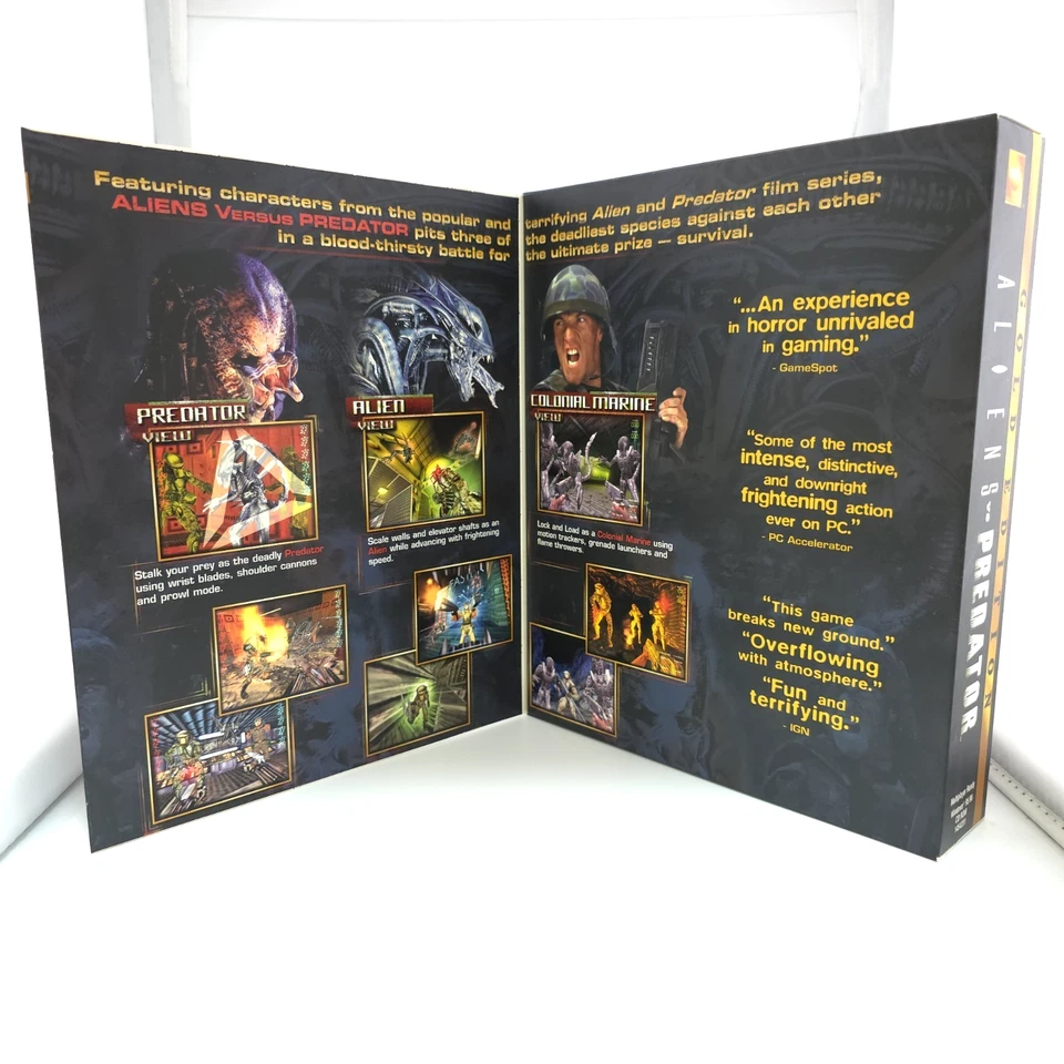 Aliens Versus Predator: Gold Edition, 2001, Big Box, New & Sealed - Image 4 of 4