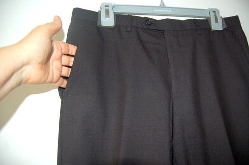 Country Road Mens Business Black Suit Merino Wool, RRP $750 - 第 12/13 張圖片