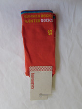 Havaianas Unisex Naranja Tanga Sandalias Calcetines Mujer Zapato Talla 9.5 en adelante/Hombres 8.5 en adelante