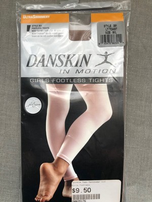 danskin footless tights