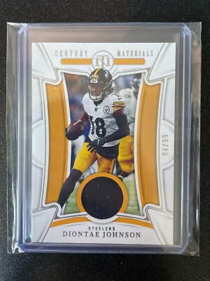 2022 National Treasure Diontae Johnson Jersey /99