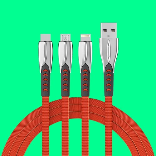 5 Feet Multi USB Fast Charging Cable Wire f Samsung Galaxy Z Flip 4 SM-F721U USA
