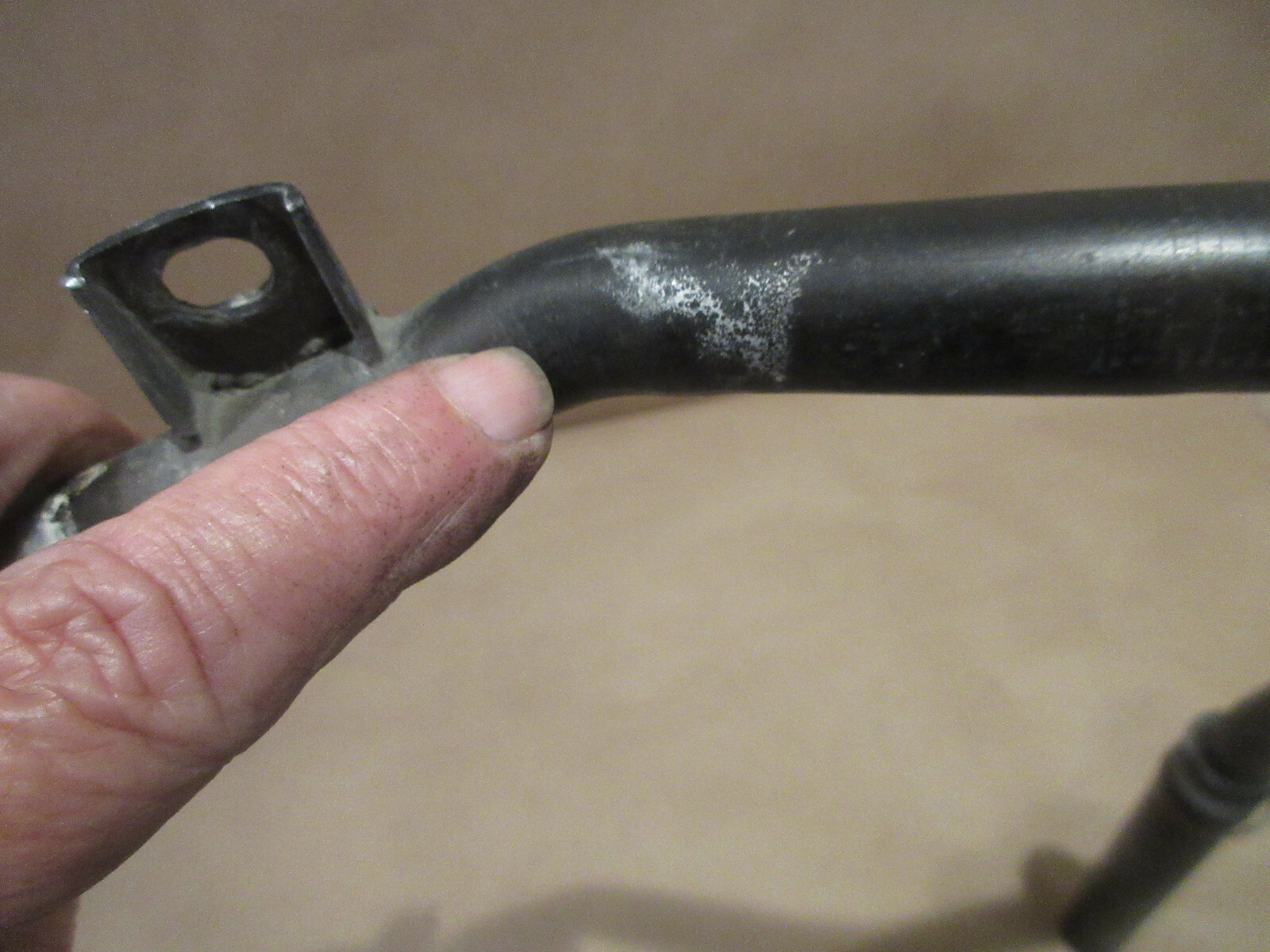 Ferrari 355 - Air Pump Pipe To Engine (Bent)  P/N 164556