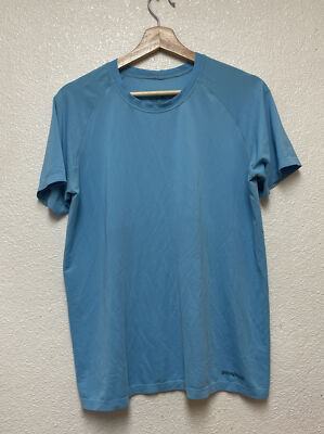 t PATAGONIA Women's Shirt Lightweight Crew Neck Gamut 23615 Blue