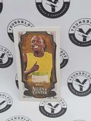 Usain Bolt | 2024 Topps Allen & Ginter AG Back Mini #208 SP Jamaican Sprinter