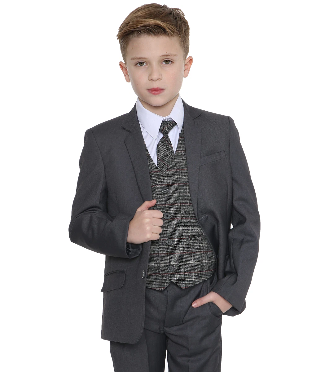 Baby Boys 5 Piece Navy Tuxedo Suit Milano Mayfair – Occasionwear for Kids