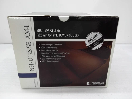 Open Box Noctua NH-U12S SE-AM4 Premium CPU Cooler for AMD AM4