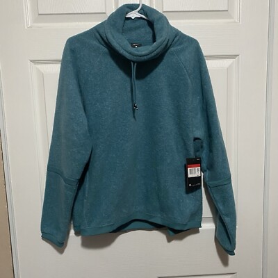 Nike Fleece Cowl Neck Training Sweater NEW Womens Size Large