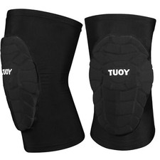 Compression Knee Pads Padded Protection for Youth Adult Sizes 1 Pair