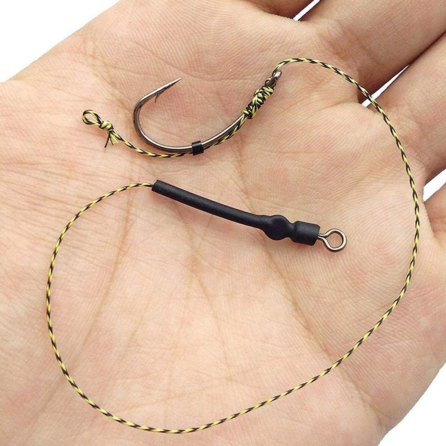 Carp Fishing Hooks Set, 160Pcs Barbed Curved Shank and Wide Gape Carp  Hooks, Teflon Coarse Fishing Hooks Comes in Multiple Section Tackle Storage