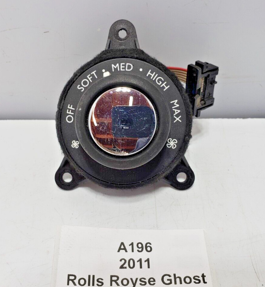 ✅ 2010-2014 OEM Rolls Royce Ghost RR4 Turn Knob Fan Control Unit Automatic Air