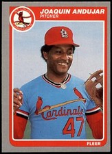 Joaquin Andujar #220 1985 Fleer