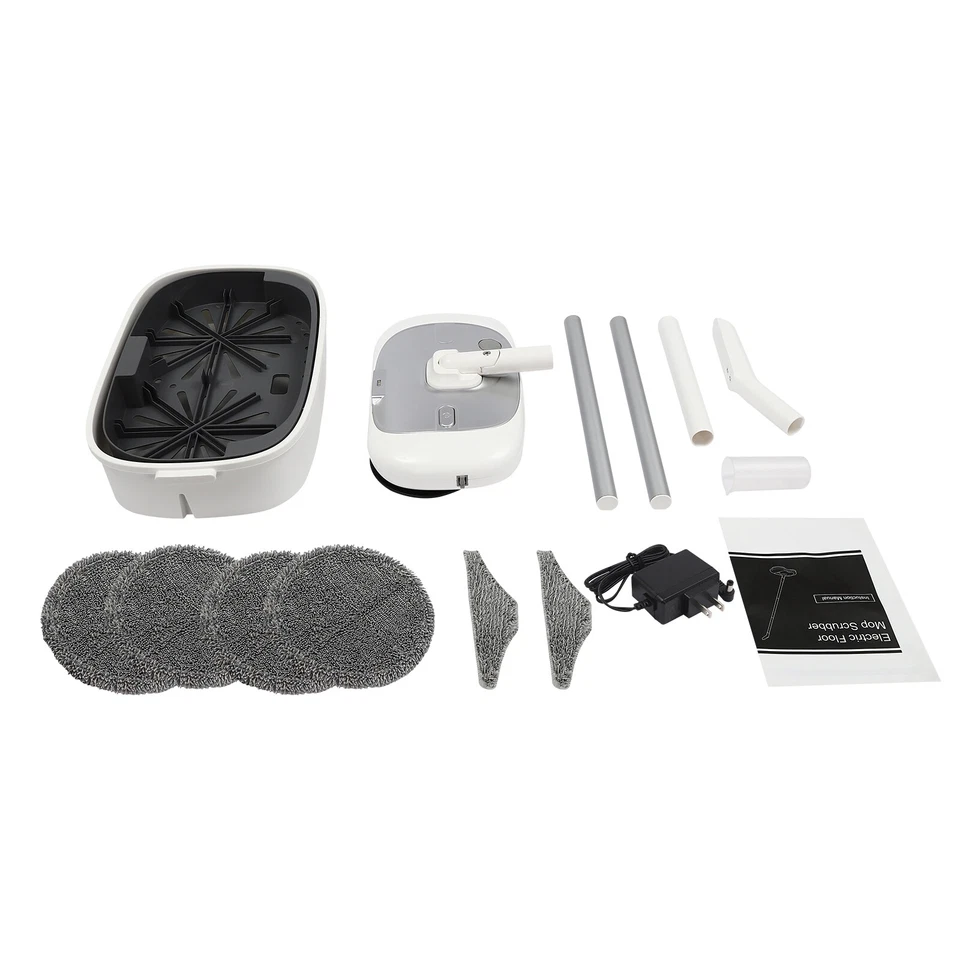 Dual Spinning Scrubber Cordless Electric Mop Spin Mops for Floor Cleaning - Image 4 of 4