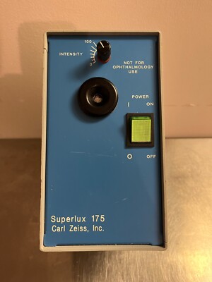 Carl Zeiss  Surgical Microscope Light Source Super Lux 175 With Bulb.