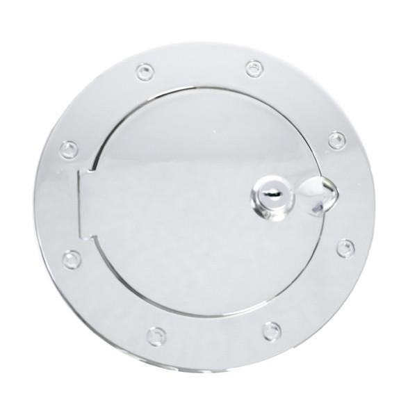 Trappe de carburant verrouillable en aluminium poli pour Jeep Wrangler TJ 1997-2006