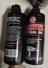 Marvel Mm080r Air Tool Oil 4 Oz. Bottle Lubricates And Protects Removes Combo-2 Marvel Mm080r Air Tool Oil 4 Oz. Bottle Lubricates And Protects Removes Combo-2