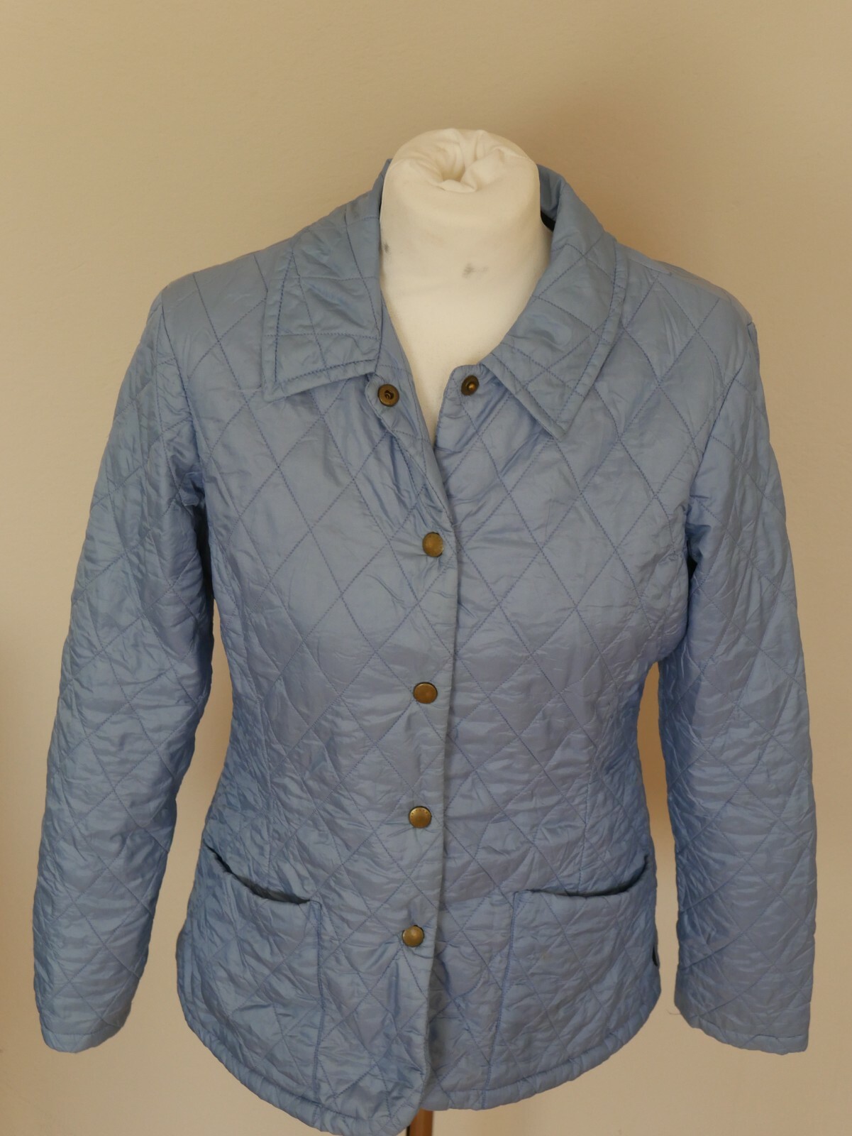 Barbour Ladies Shaped Liddesdale Quilted Jacket Blue… Gem