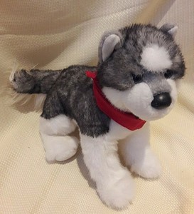 plush siberian husky