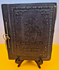 Vintage 1800  s Scrap Book/ Photo Album Excellent Condition 