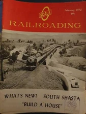Scale Railroading Magazine Feb 1972 Good condition