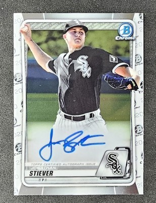 2020 Bowman JONATHAN STIEVER Chrome Prospect AUTO Autograph #CPA-JS