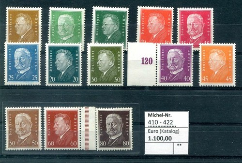 Dr-Weimar 410/22 Luxury MNH Unstamped (H5656