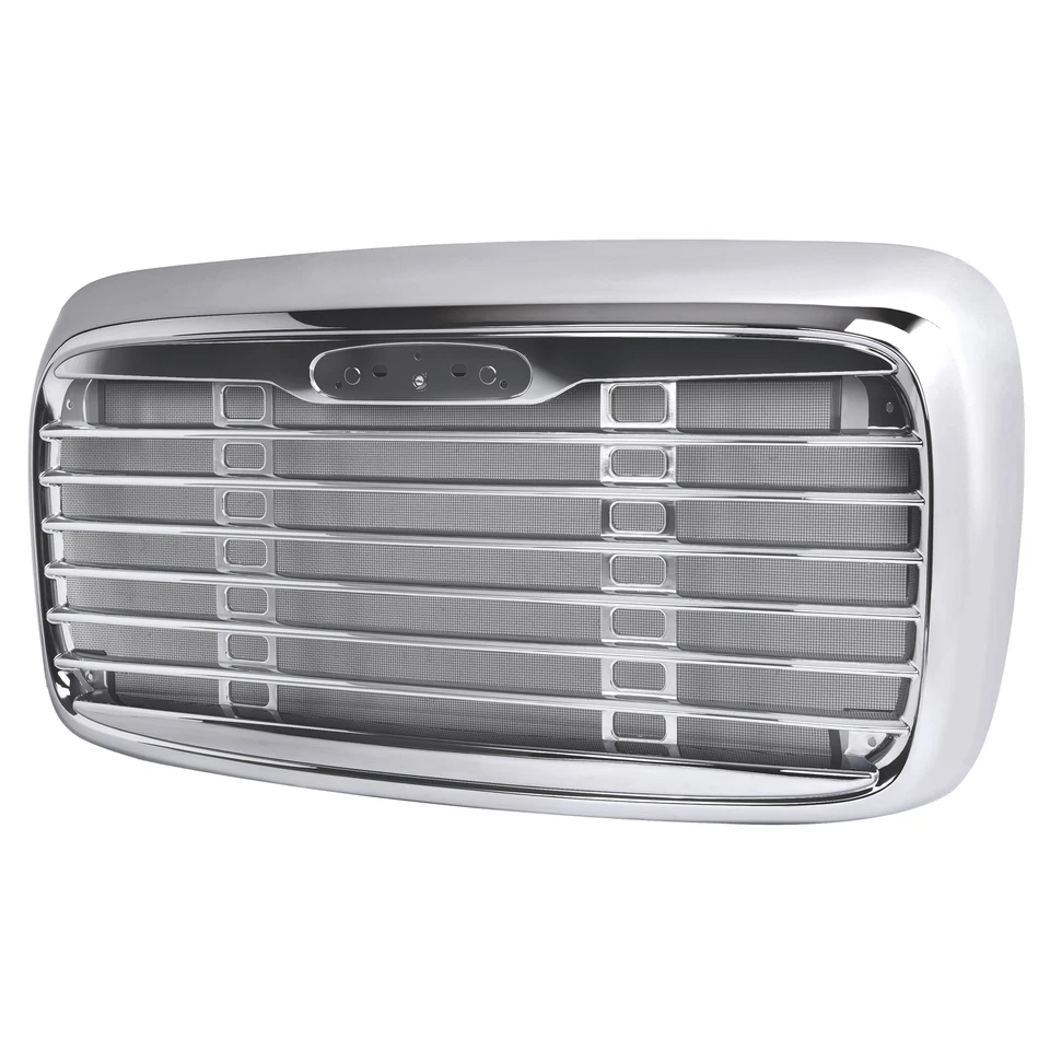 Fit For Freightliner Columbia 2000-2008 #A1715251002 Grille Chrome W/ Bug Screen Foto 3 de 4