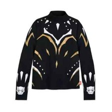 Disney Parks Marvel Black Panther Wakanda Forever Kids Long Sleeve Top Rare Gift
