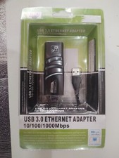 USB 3.0 to 10/100/1000 Mbps Gigabit RJ45 Ethernet Network LAN Adapter for PC Mac