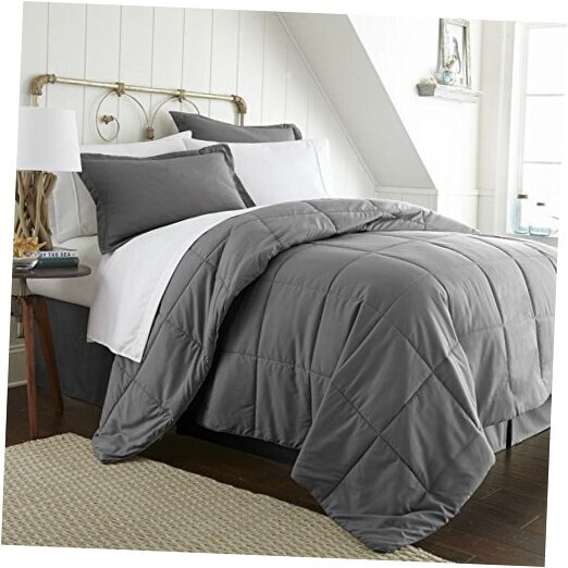 Gray Twin XL Bed in a Bag Set - SS-Multi-TWINXL-Gray