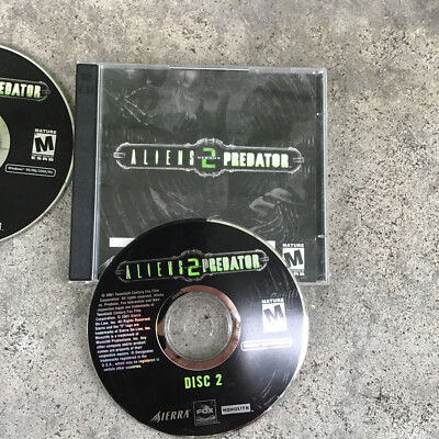 Aliens Versus vs. Predator 2 (Windows PC CD-ROM, 2-Disc Set 2001