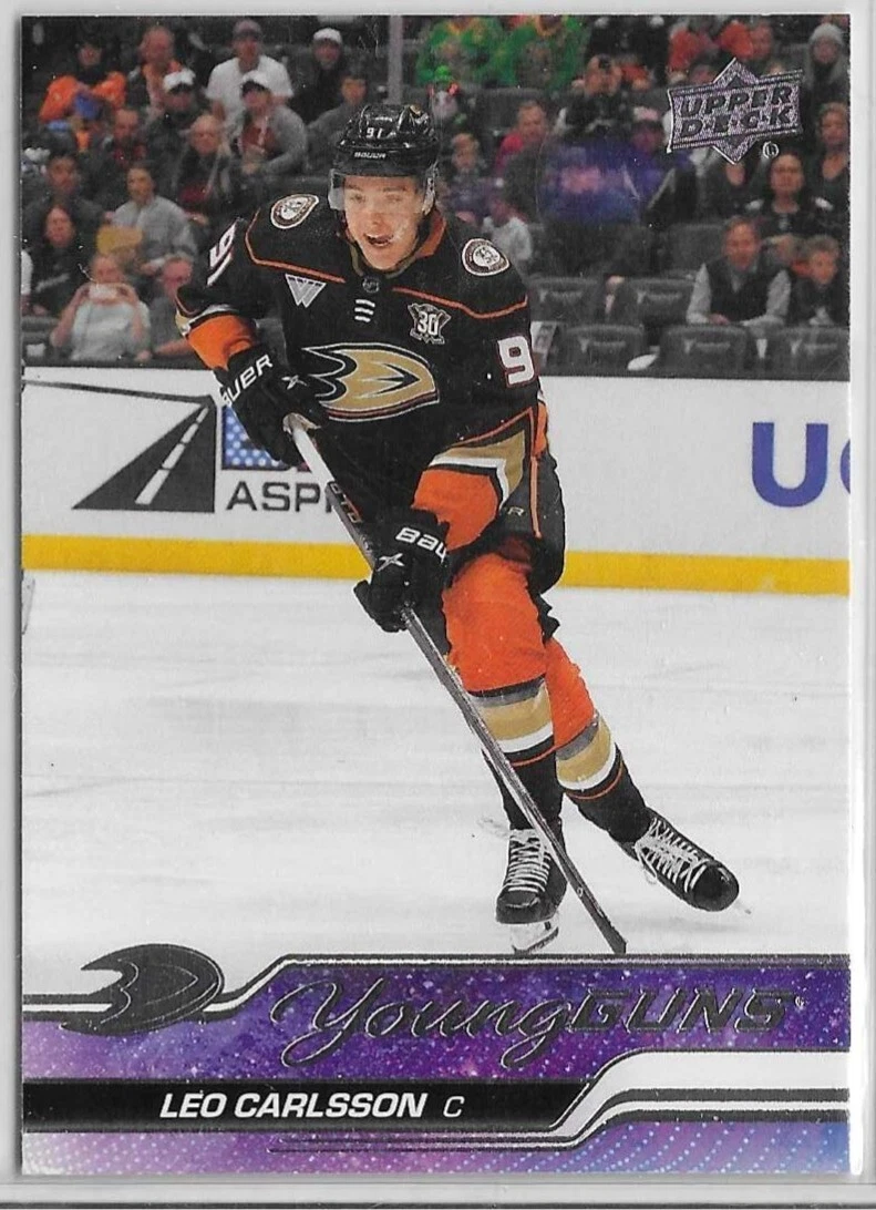 Leo Carlsson trading card