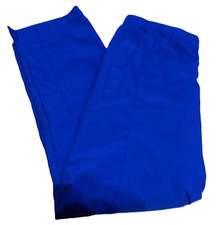 Wonder Wink Womens Size L PETITE Royal Blue Scrub Pants Polyester STYLE 5155