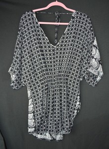 white festival playsuit