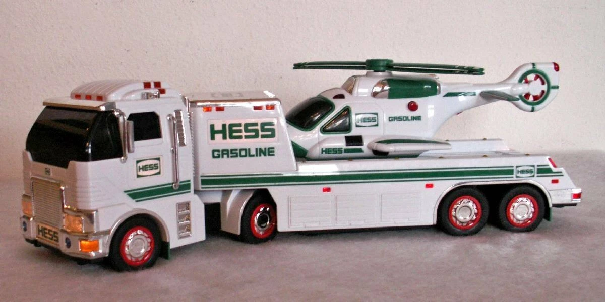 Hess toy truck and helicopter 2006 2025