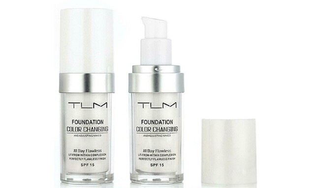 color changing liquid foundation