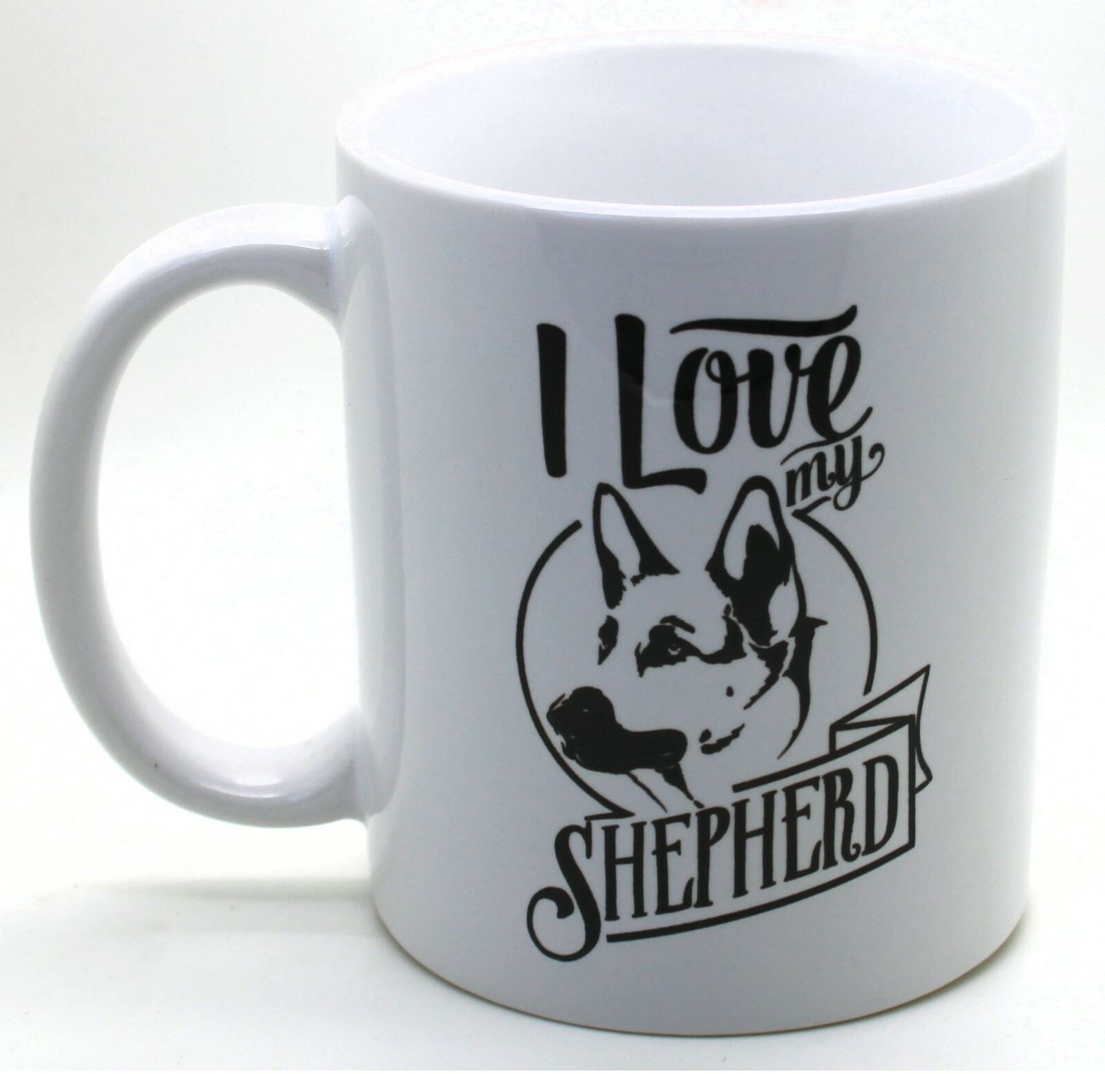 I Love My German Shepherd Mug, German Shepherd Mug