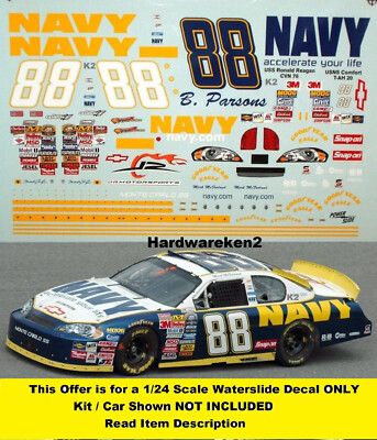 POWERSLIDE #88 NAVY 2006 BGN MONTE CARLO GORDON,TRUEX,HUFFMAN, McFARLAND 1/24