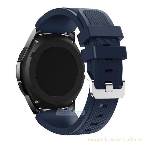 Silicone Bracelet Strap Watch Band For Samsung Gear S3 Frontier/Classic 46 22mm - Picture 19 of 33