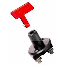 Battery Isolator Switch 100A - With A Removable Red Key - WOT-NOTS PWN701