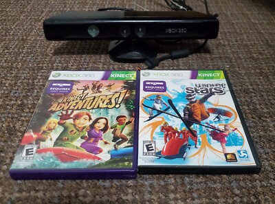 Microsoft Xbox 360 Kinect W Two Kinect Games
